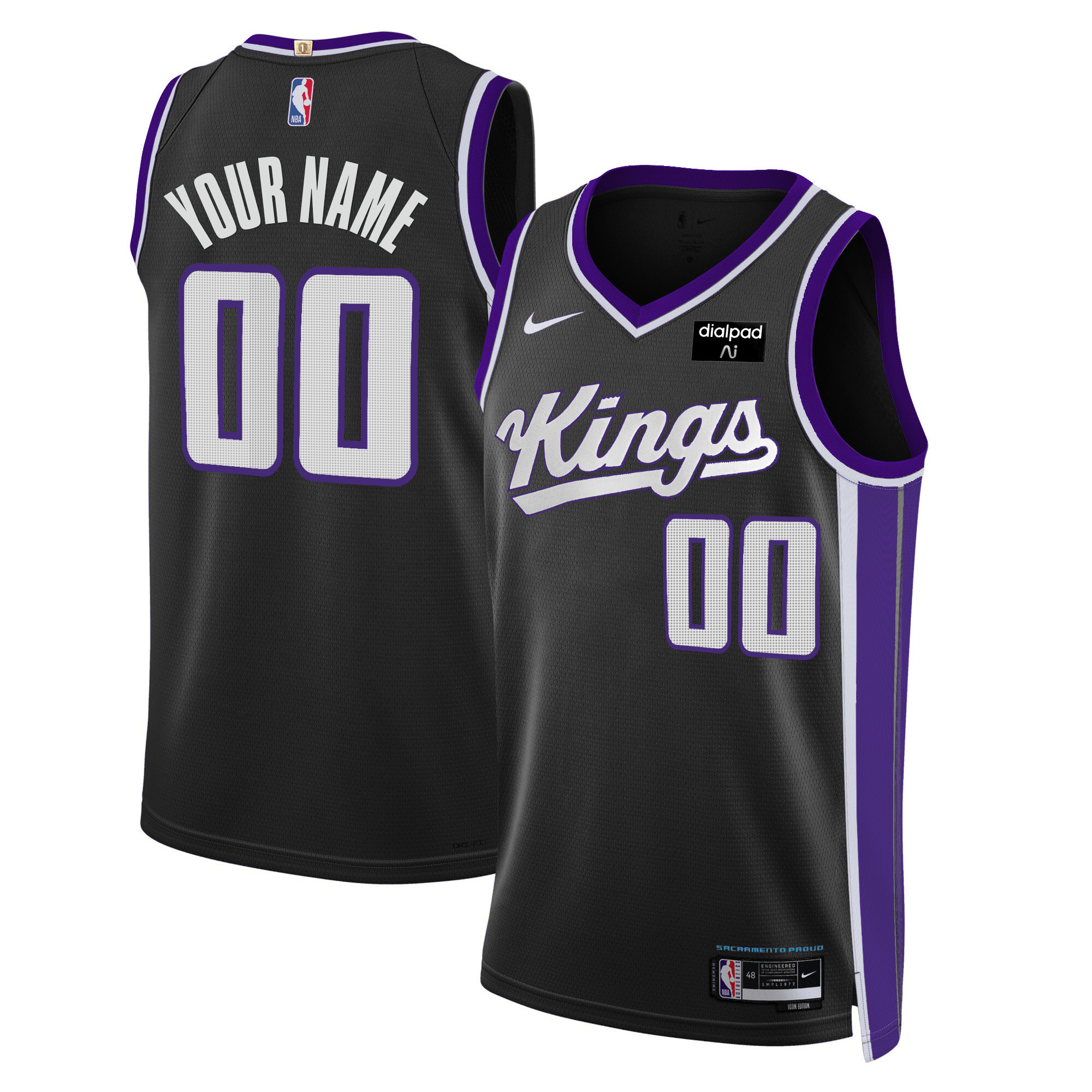 Sacramento Kings 2023-24 New Custom Jersey – All Stitched