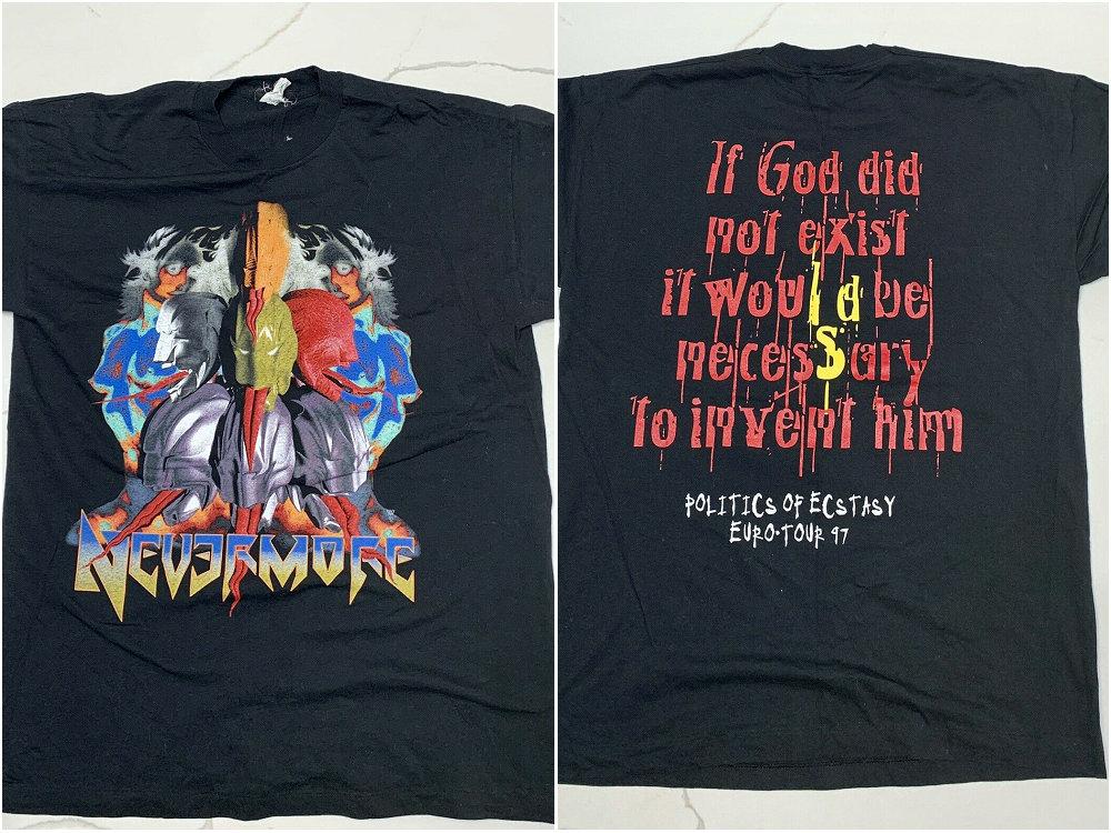 Vintage Nevermore Tour Shirt  vintage print t shirt