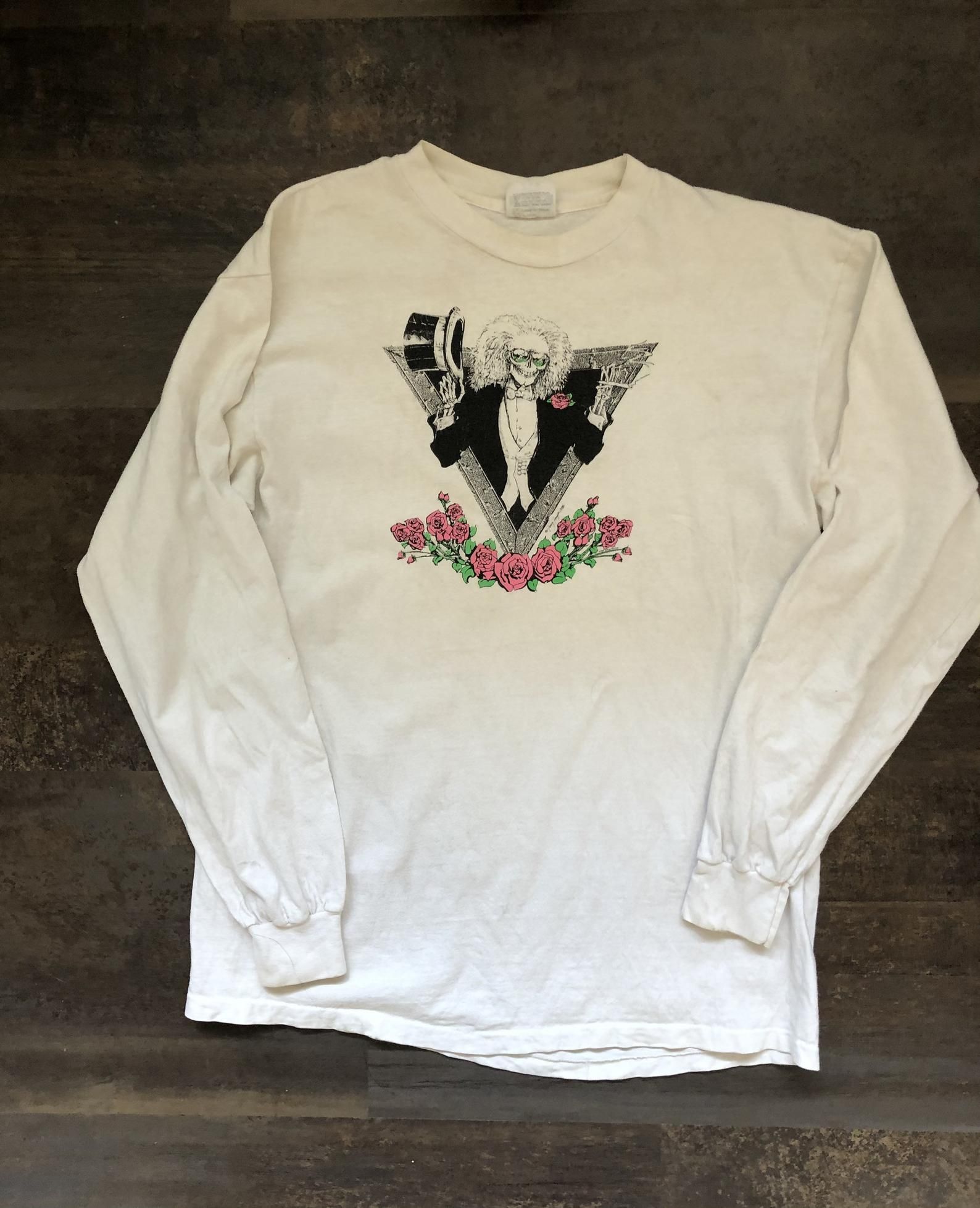 Vintage Grateful Dead 1986 Jerry Jaspar Laughing Jack Longsleeve Shirt