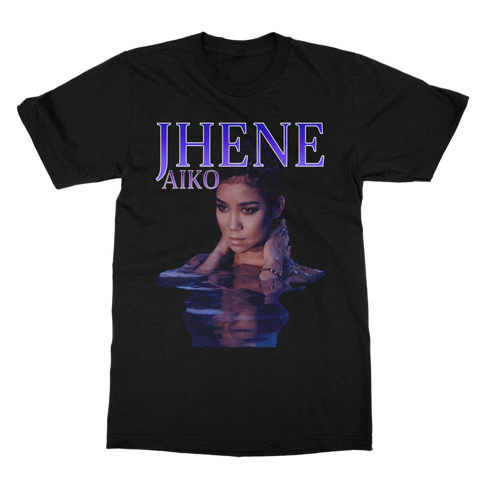 Vintage Style Jhene O T-shirt American Singer-songwriter T-shirt