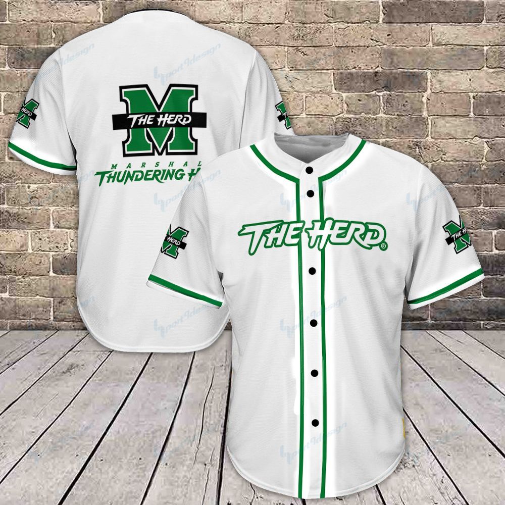 Marshall Thundering Herd Baseball Jersey 244