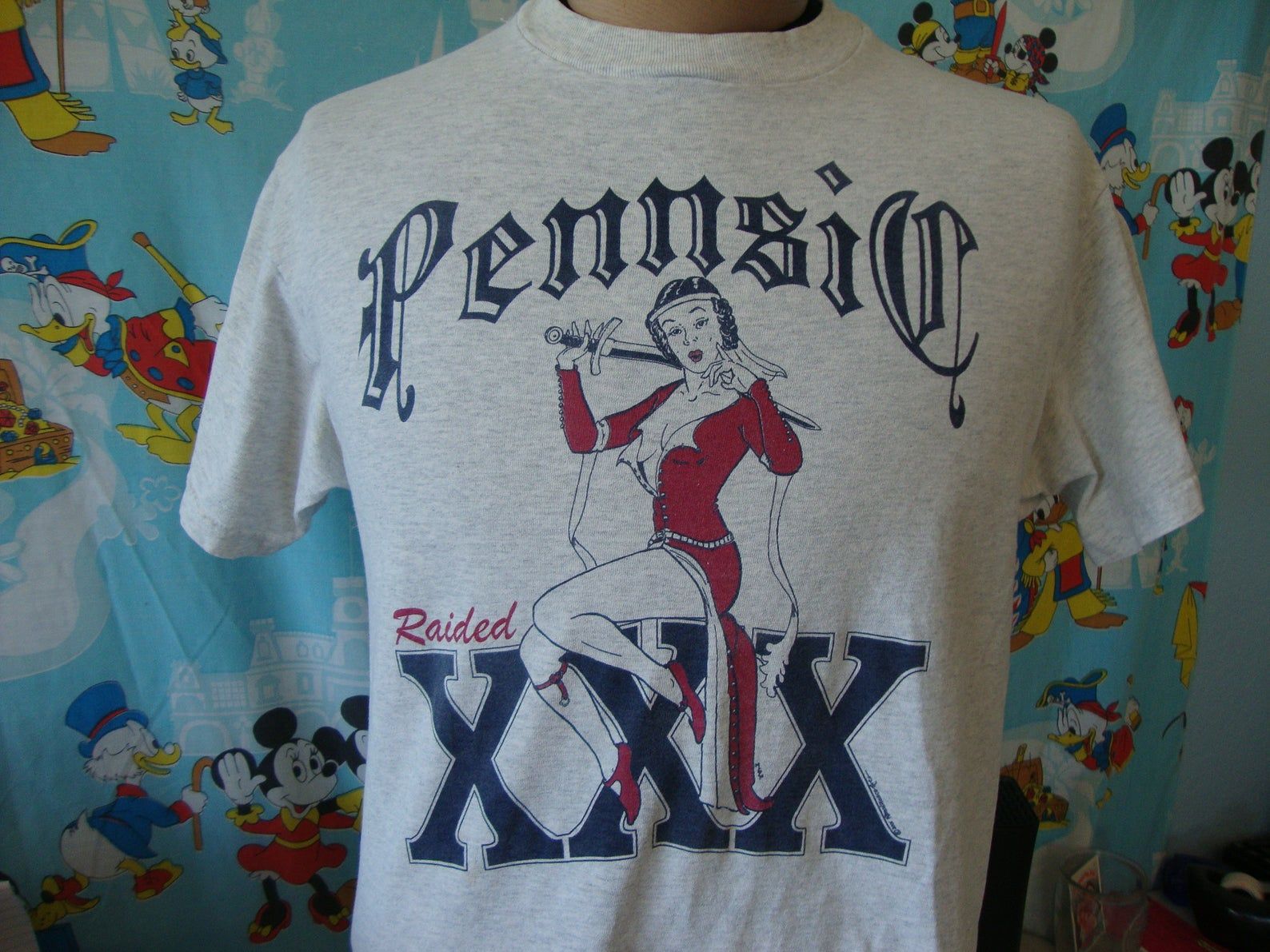 Vintage Pennsic Raided Xxx Celtic Festival T Shirt L