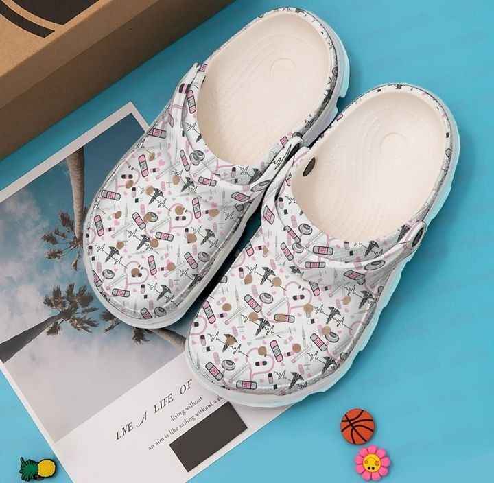 Nurse Pattern Sku 1686 Crocs Clog Sh …