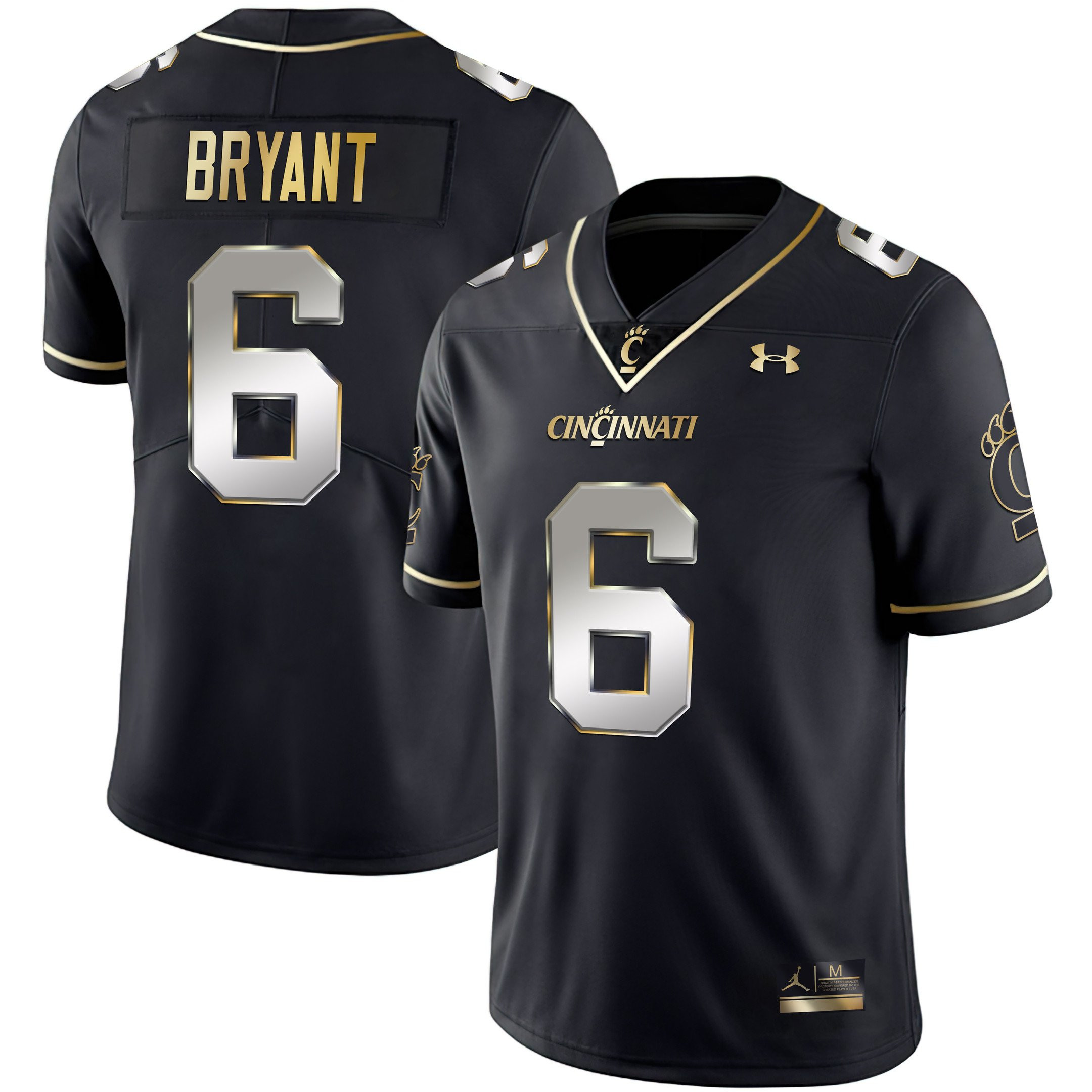 Bearcats Gold & Split Vapor Jersey – All Stitched