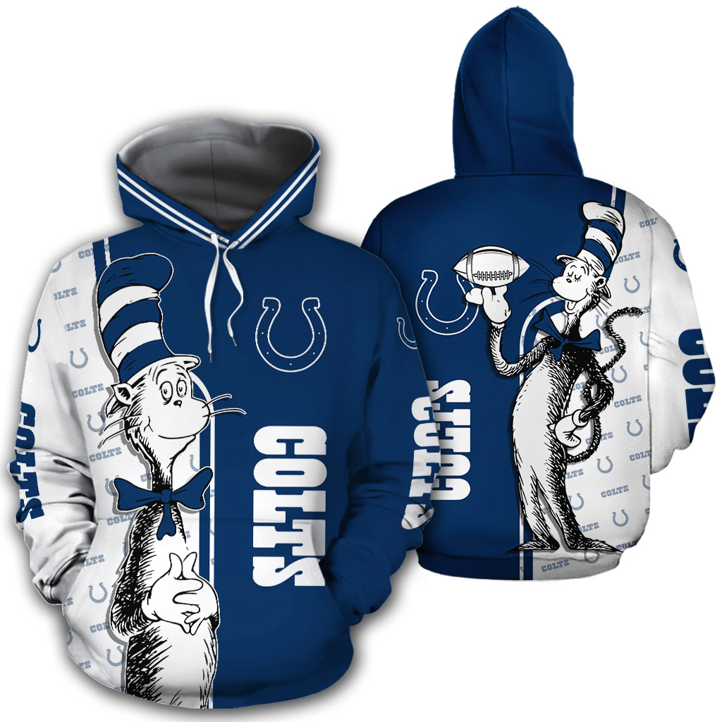 Indianapolis Colts 59 Unisex 3D Hoodie Gift For Fans