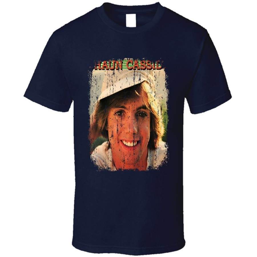 Shaun Cassidy Celebrity Heartthrobe Vintage T Shirt Fashion O-Neck Short Sleeved T-Shirts Summer Funny Loose Tee Shirt For Men