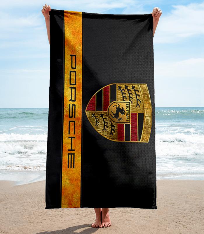 Porsche Ag Quick Drying Beach Towel-Super Absorbent Bath Towel-Durability For Kids Teens Adults Travel -Lan1