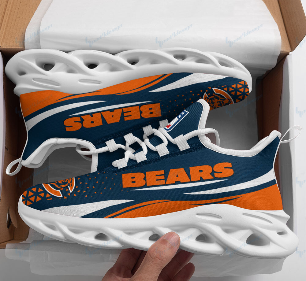 Chicago Bears Yezy Running Sneakers Bg657