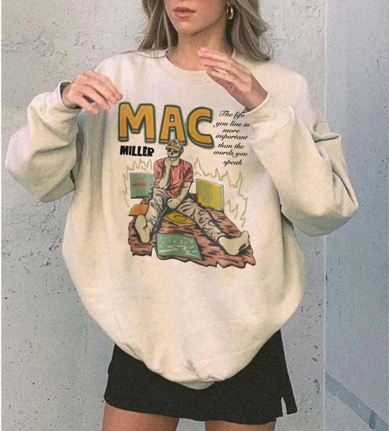 Mac M Vintage 90S Shirt, Vintage Rap Tee, Mac Self Care Shirt, Mac Swimming Shirt, Hip Hop Shirt, Mac Fan Gift