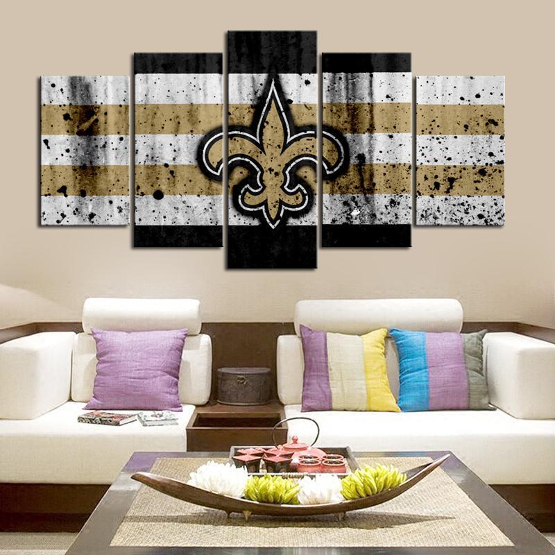 New Orleans Saints Rough Look Canvas – Donelanetop Store