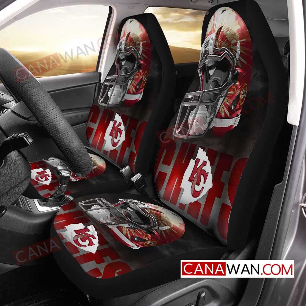 Kansas City Chiefs Style093 3D Customized Personalized Car Seat Cover