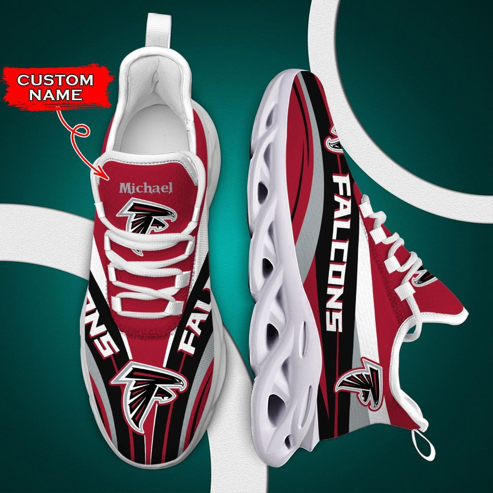 Atlanta Falcons Max Soul Shoes Luxury  Custom Name 02 M3Bth0883