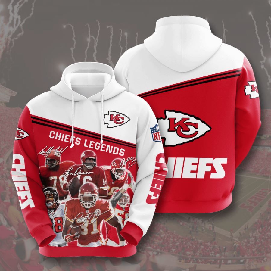 Kansas City Chiefs No905 Custom Hoodie 3D