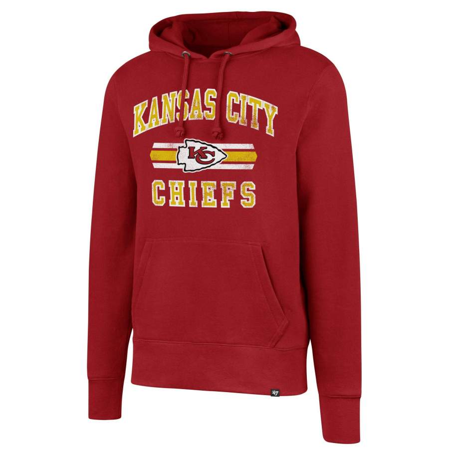 Kansas City Chiefs Knockaround ’47 Headline Pullover Hoodie Unisex 3D All Over Print