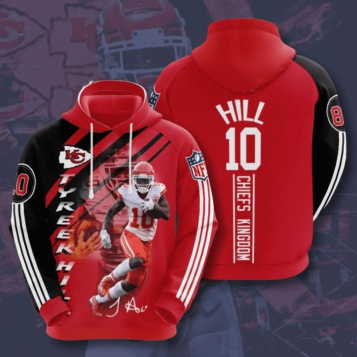 Tyreek Hill Kansas City Chiefs Tn24094484 Unisex 3D Hoodie Gift For Fans