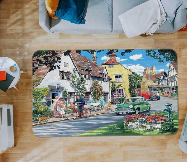 Beautiful Town With Green Car Area R &hellip;