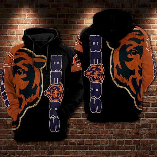 Chicago Bears 34 Unisex 3D Hoodie Gift For Fans