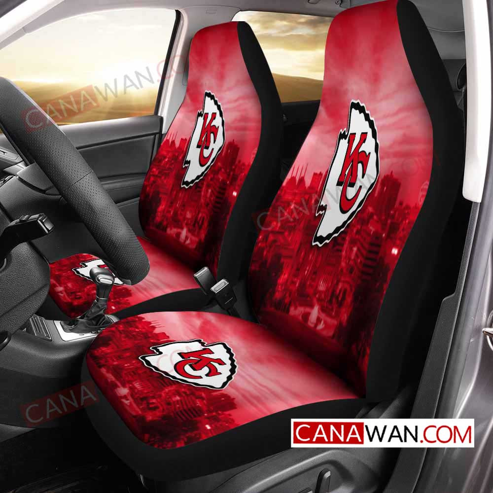 Kansas City Chiefs Style281 3D Customized Personalized Car Seat Cover