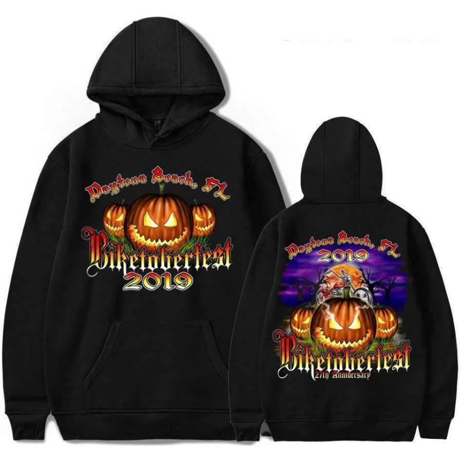 2019 Biketoberfest Daytona Beach Jack o’Lantern Hoodie