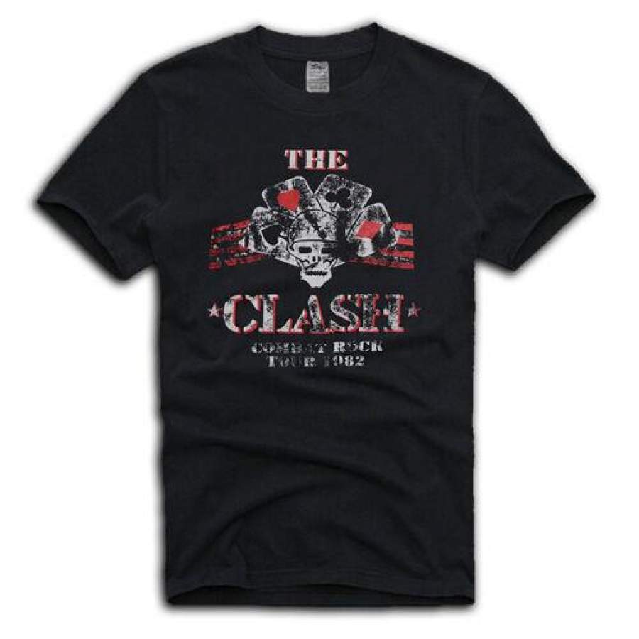 The Clash combat Rock Tour ’82 Vintage T-shirt