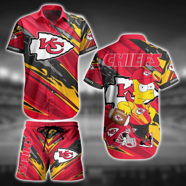 Kansas City Chiefs Shirt And Shorts Bg204