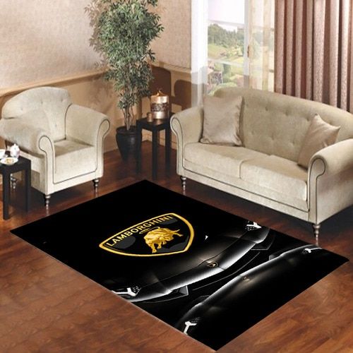 Lamborghini Aventador Living Room Carpet Rugs