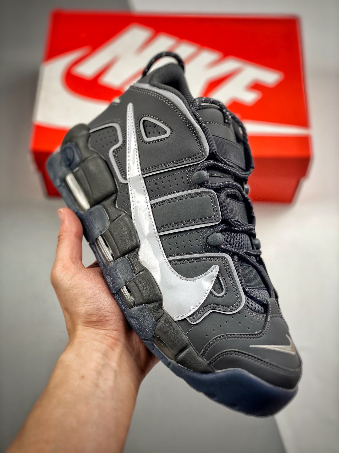 Nike Air More Uptempo Copy Paste Iron GreyWhite DQ5014-068 5338715