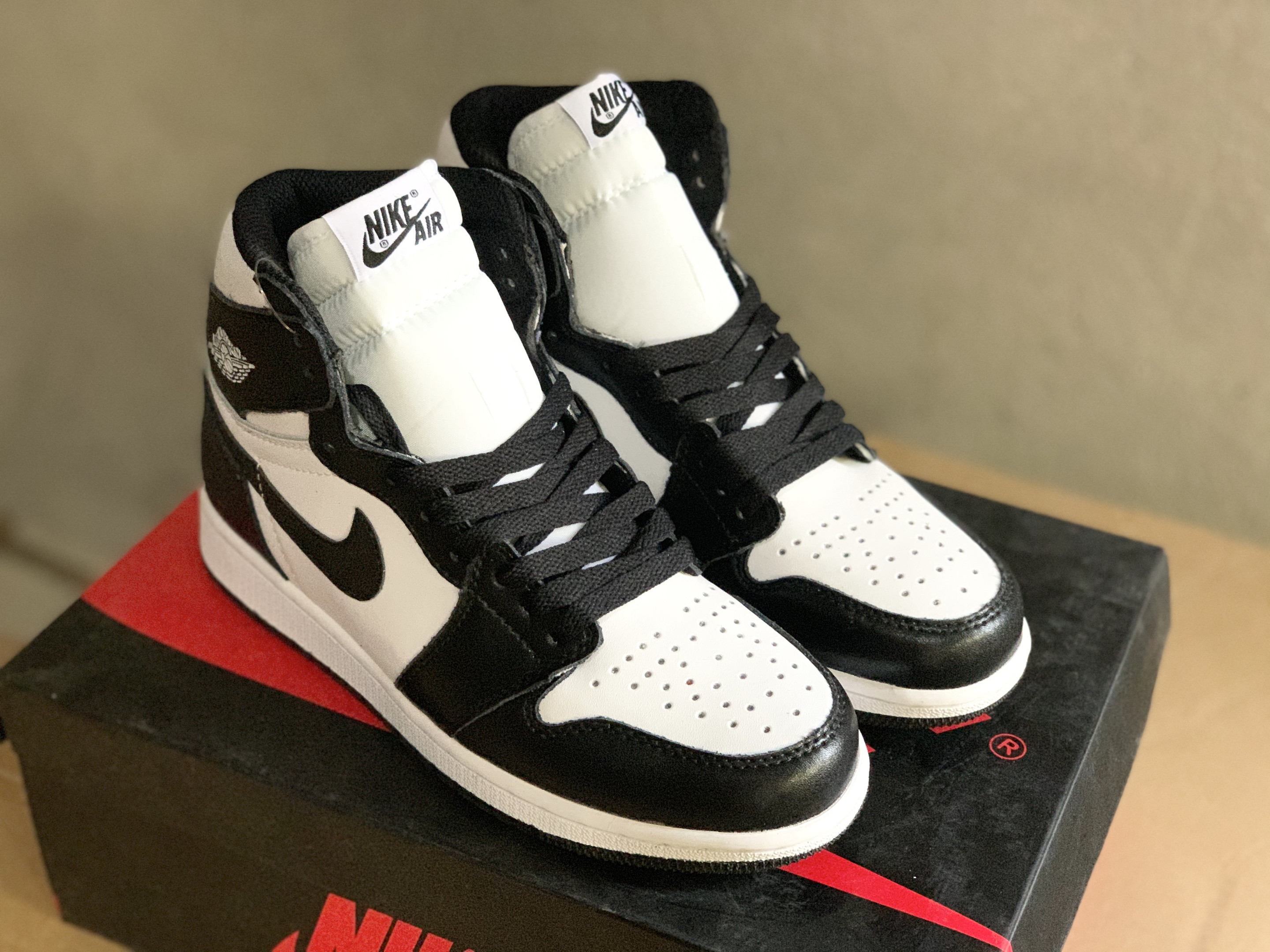 Nike JD 1 Retro High OG ‘Black White’ Shoes Sneakers SNK442186981