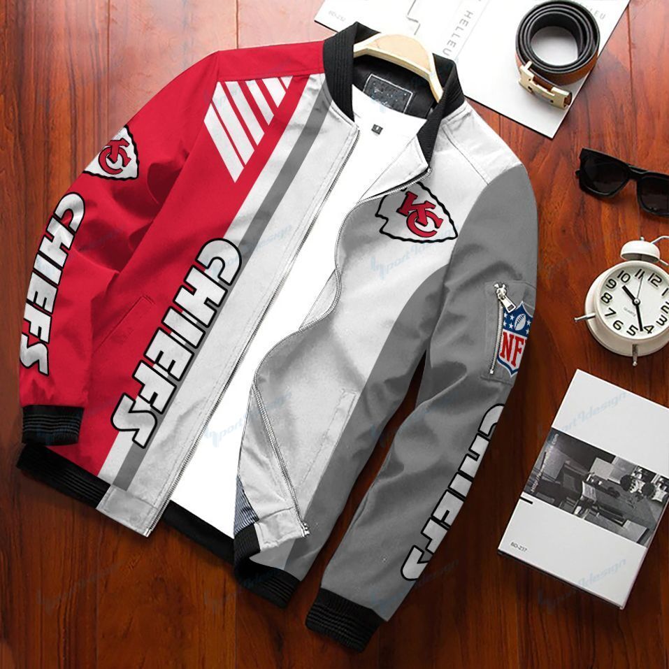 Kansas City Chiefs Bomber Jacket 061