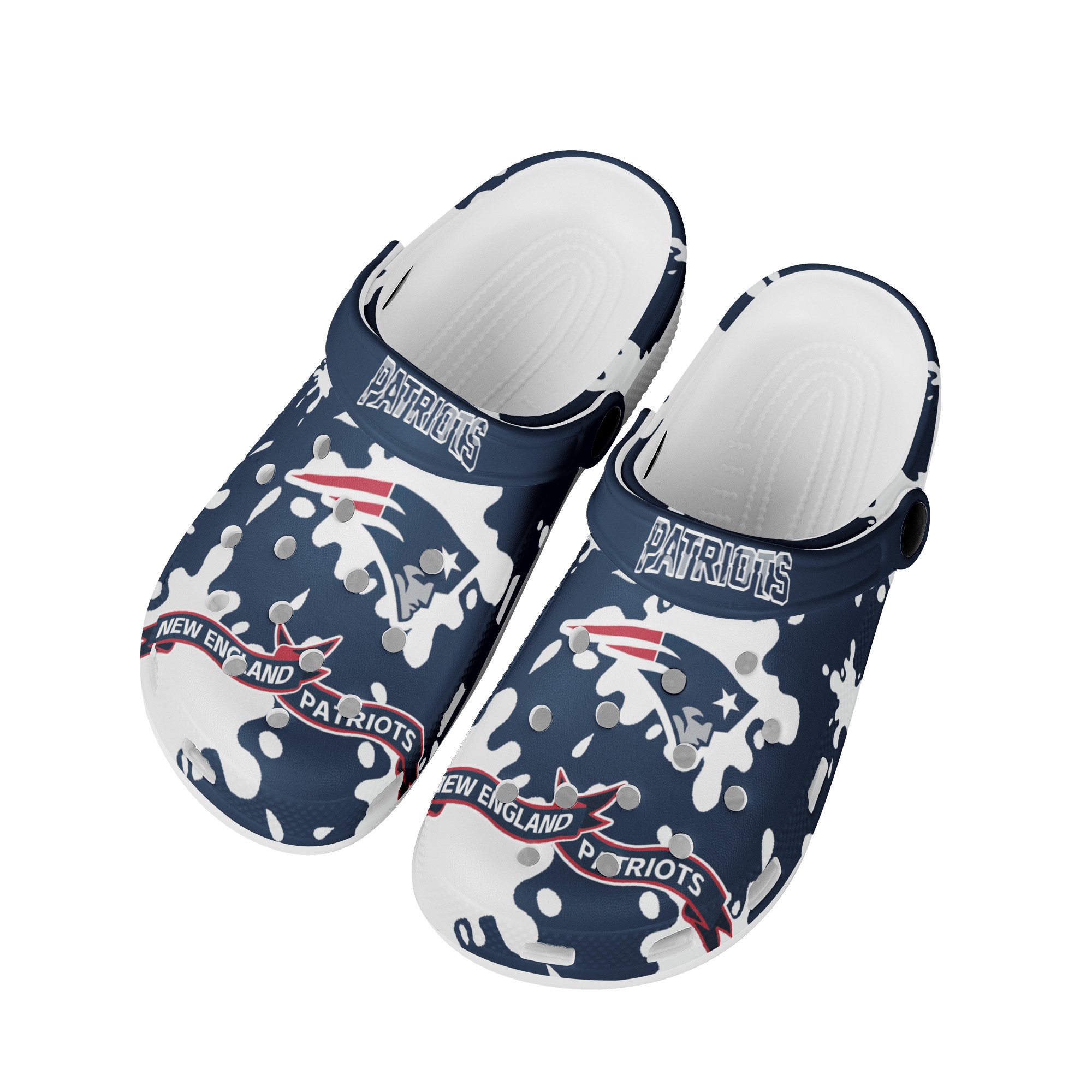 New England Patriots Crocs Shoes Cute Shoes For Fans