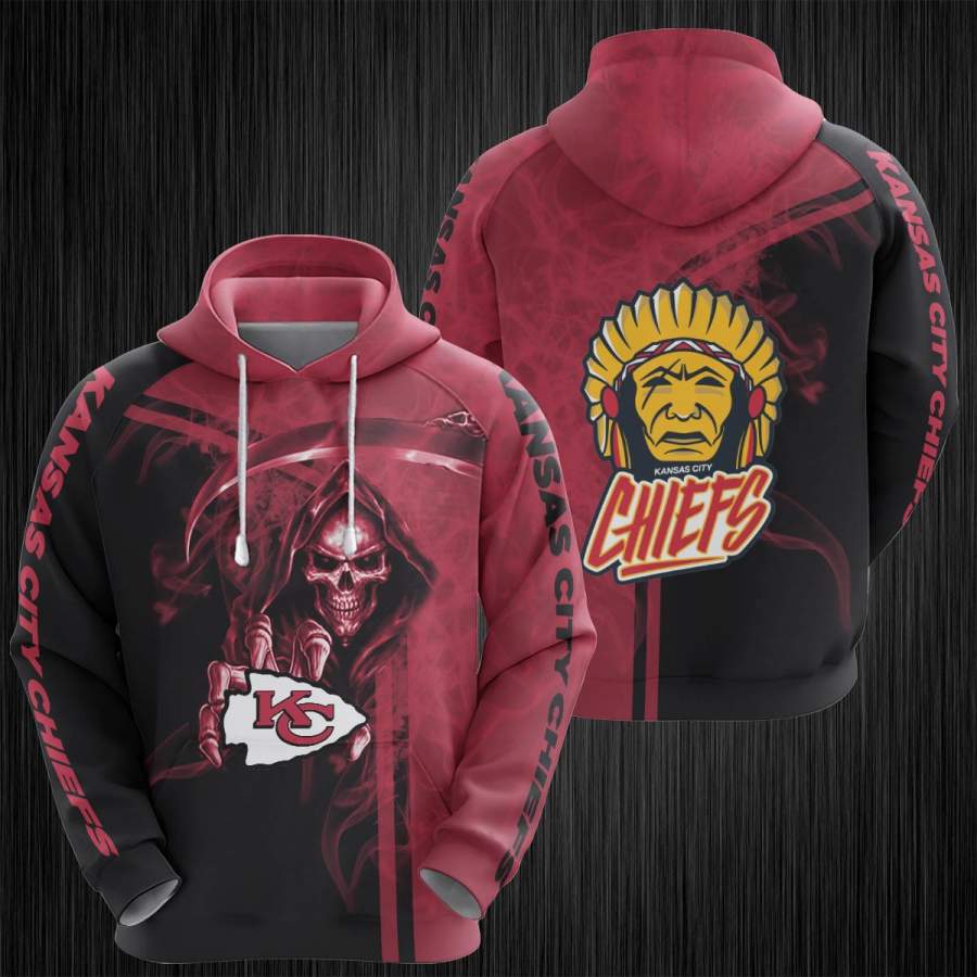 Kansas City Chiefs Hoodie 3D Style3531 All Over Printed