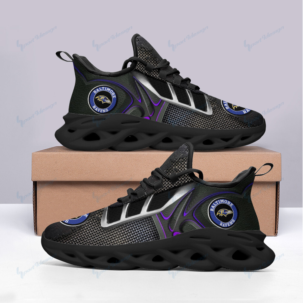 Baltimore Ravens Yezy Running Sneakers Bb98