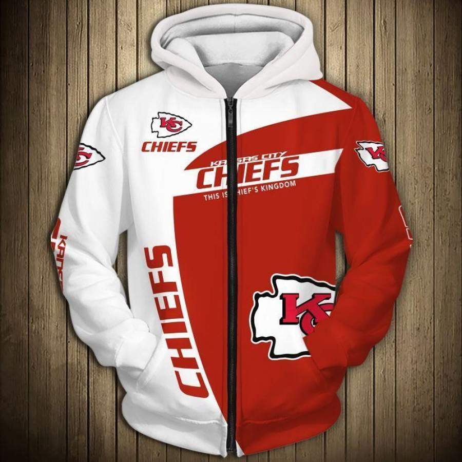 Kansas City Chiefs Hoodie 3D Style1419 All Over Printed