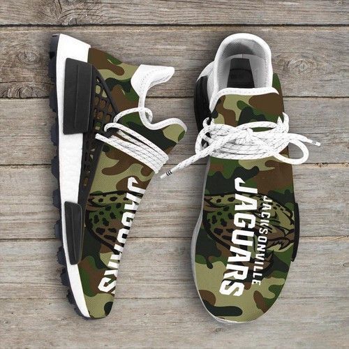 Camo Camouflage Jacksonville Jaguars Nmd Human Race Sneakers