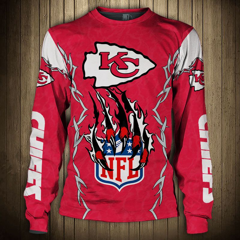 Kansas City Chiefs Sweatshirts Claw