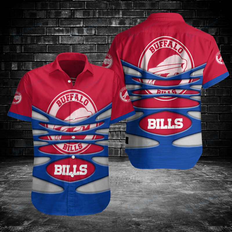 Buffalo Bills Button Shirt Bg617