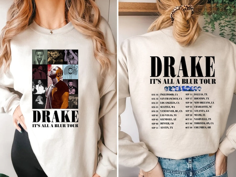 Vintage Drake Rap Sweatshirt, Drake Merch, Drake Rap Shirt, Drake Shirt, Drake Rapper Shirt, Drake Tour Shirt, Hip Hop Shirt