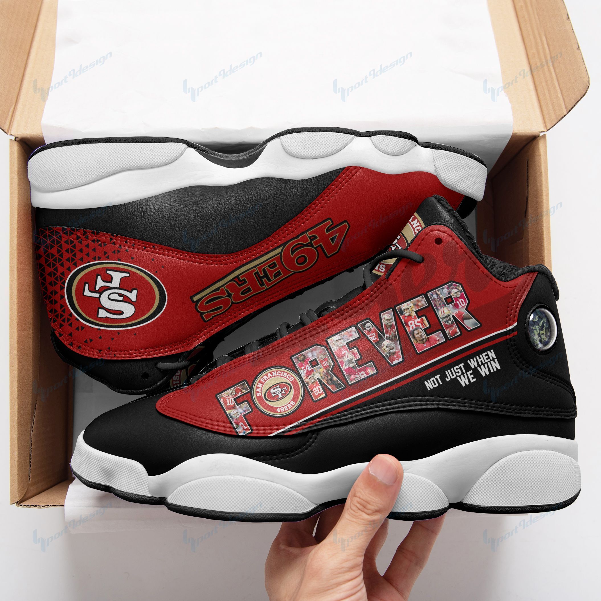 San Francisco 49ers AJD13 Sneakers 802