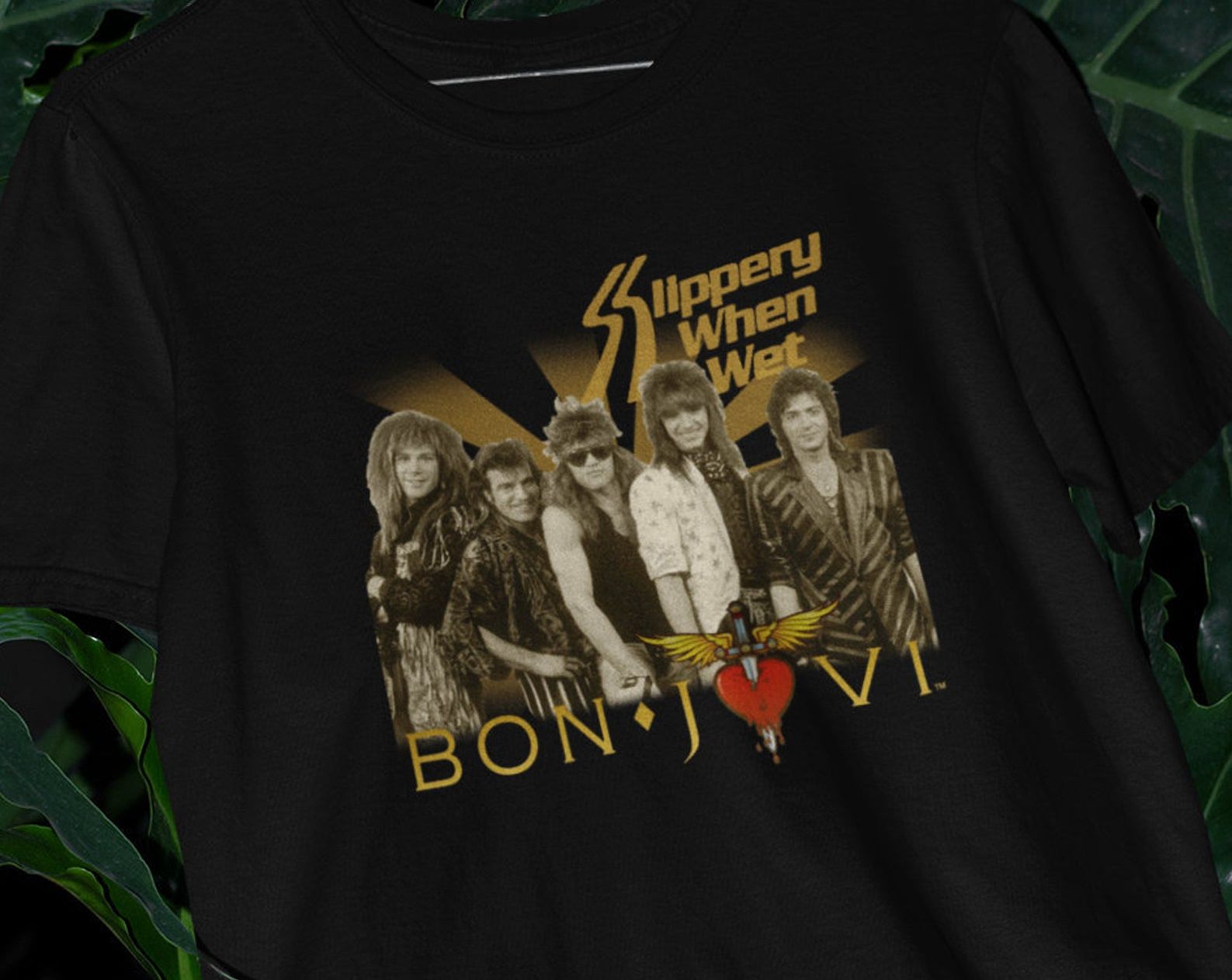 Bonjovi Thank You For The Memories Vintage T-shirt Shirt Tee