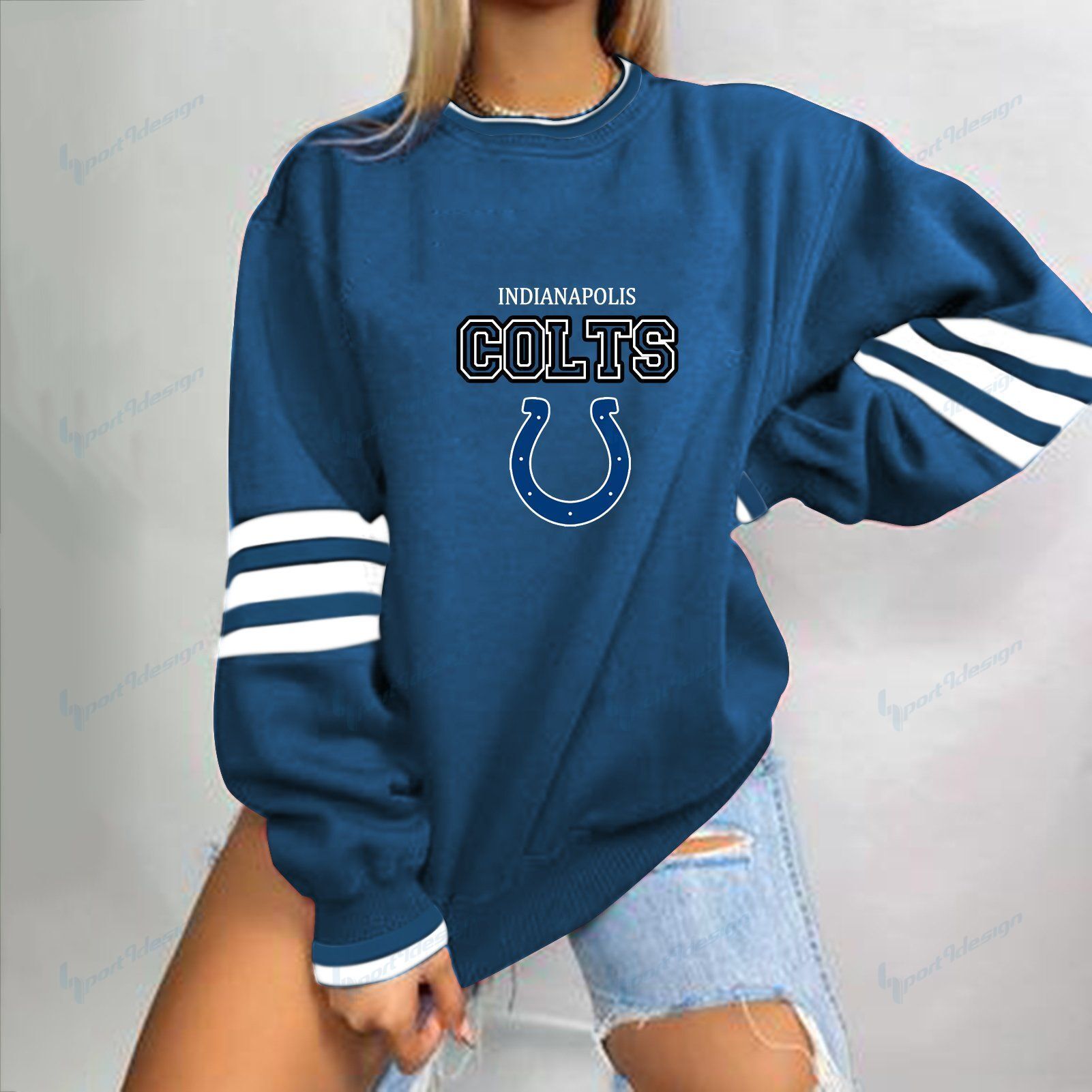 Indianapolis Colts 3D Printed Sweater