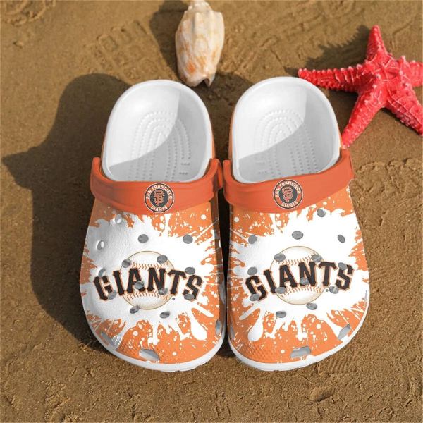 San Francisco Giants Personalized Name Crocs Clogs Shoes Custom Sneakers