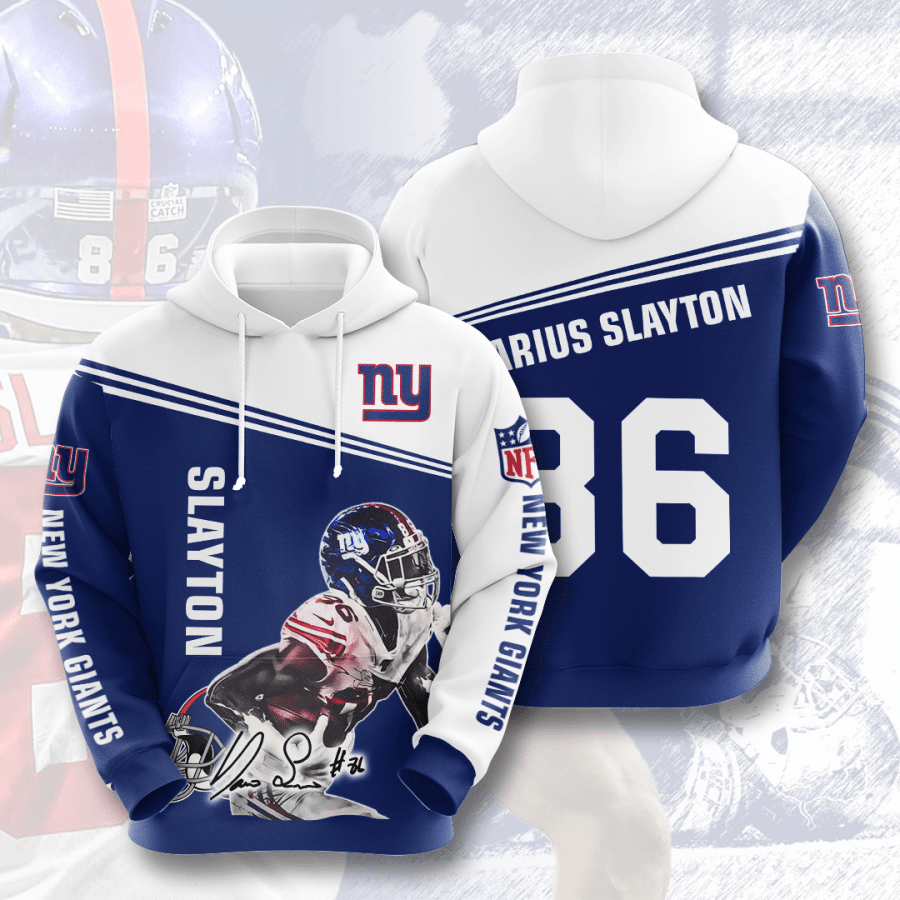 Darius Slayton New York Giants New York Giants 25 Unisex 3D Hoodie Gift For Fans