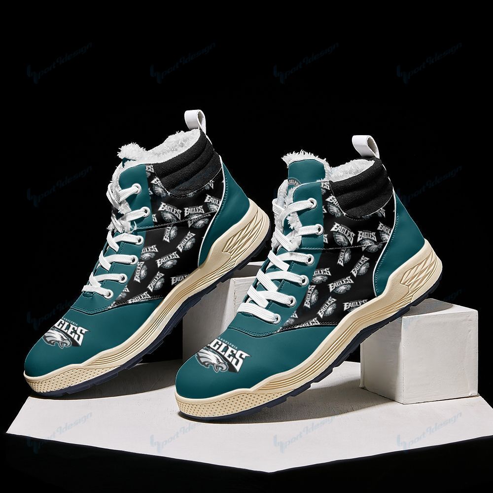 Philadelphia Eagles Winter High Top Fashion Sneaker 38