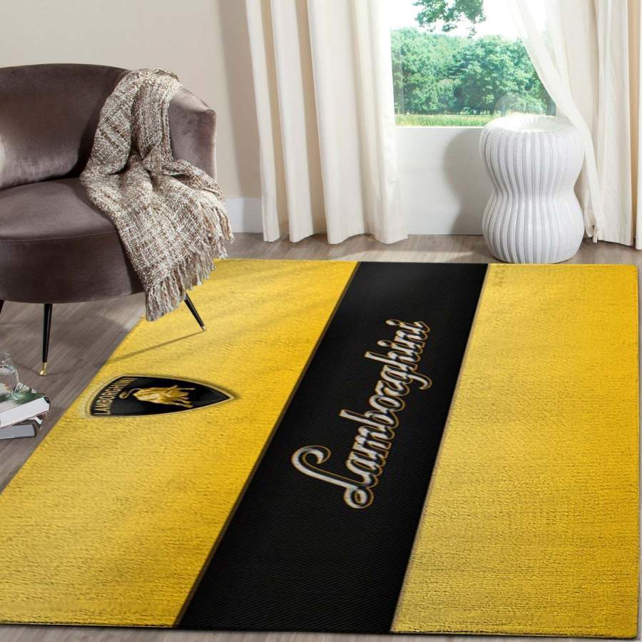 Lamborghini Logo SuperCars Area Rugs Living Room Carpet FN131208 Local Brands Floor Decor The US Decor