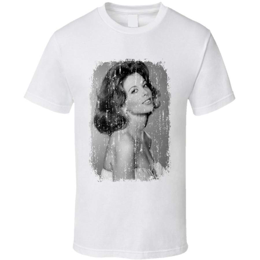 Tina Louise 70S Celebrity Icon Sexy Vintage T Shirt Fashion O-Neck Short Sleeved T-Shirts Summer Funny Loose Punk Tee Shirt For Men