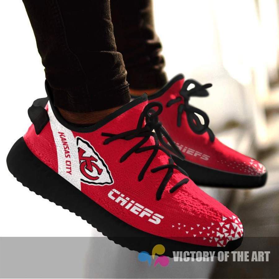 Line Logo Kansas City Chiefs Sneakers As Special Shoes