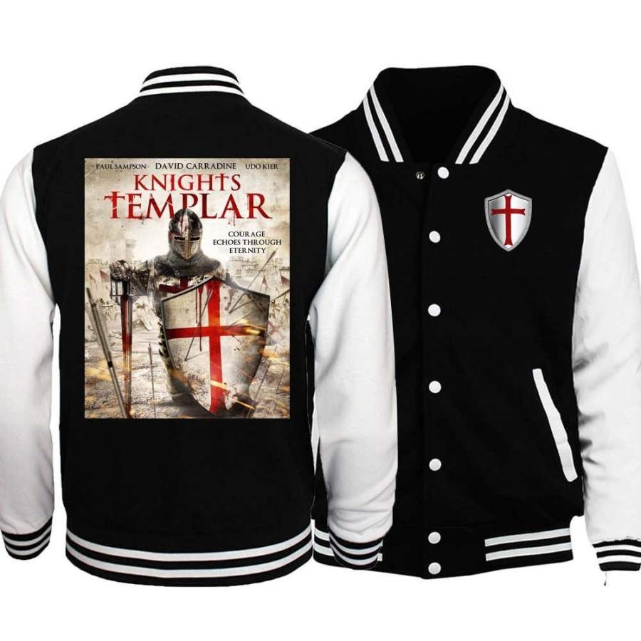 2019 New Arrival  Knights Templar Print  Classic Logo Men’S  Jacket  Hoodies(Xxs-4Xl)