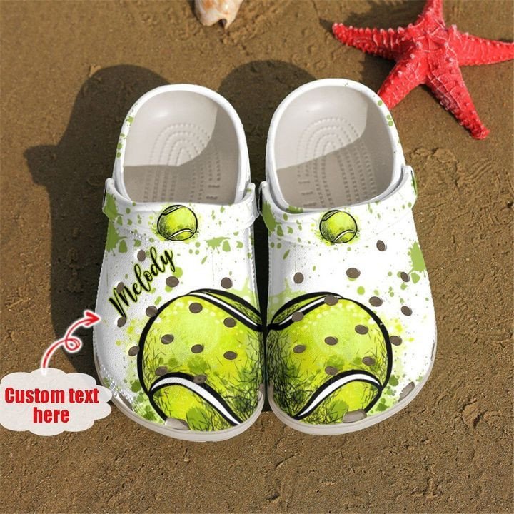 Tennis Ball Custom Name Crocss Crocband Clog Comfortable Water Shoes