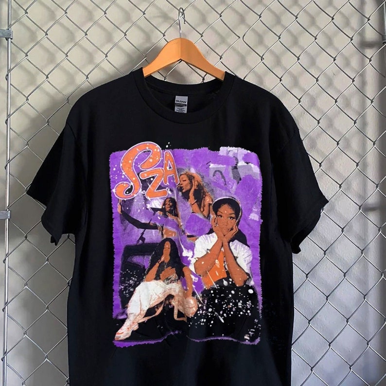 Vintage Sza Good Days Shirt Sza 90S Shirt Sza New Bootleg 90S Tshirt Ctrl T Shirt Sza Rap Tee