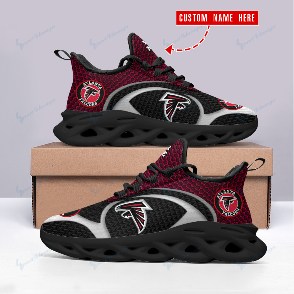 Atlanta Falcons Personalized Yezy Running Sneakers Bb159